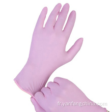 Gants médicaux en poudre de nitrile jetable gants médicaux